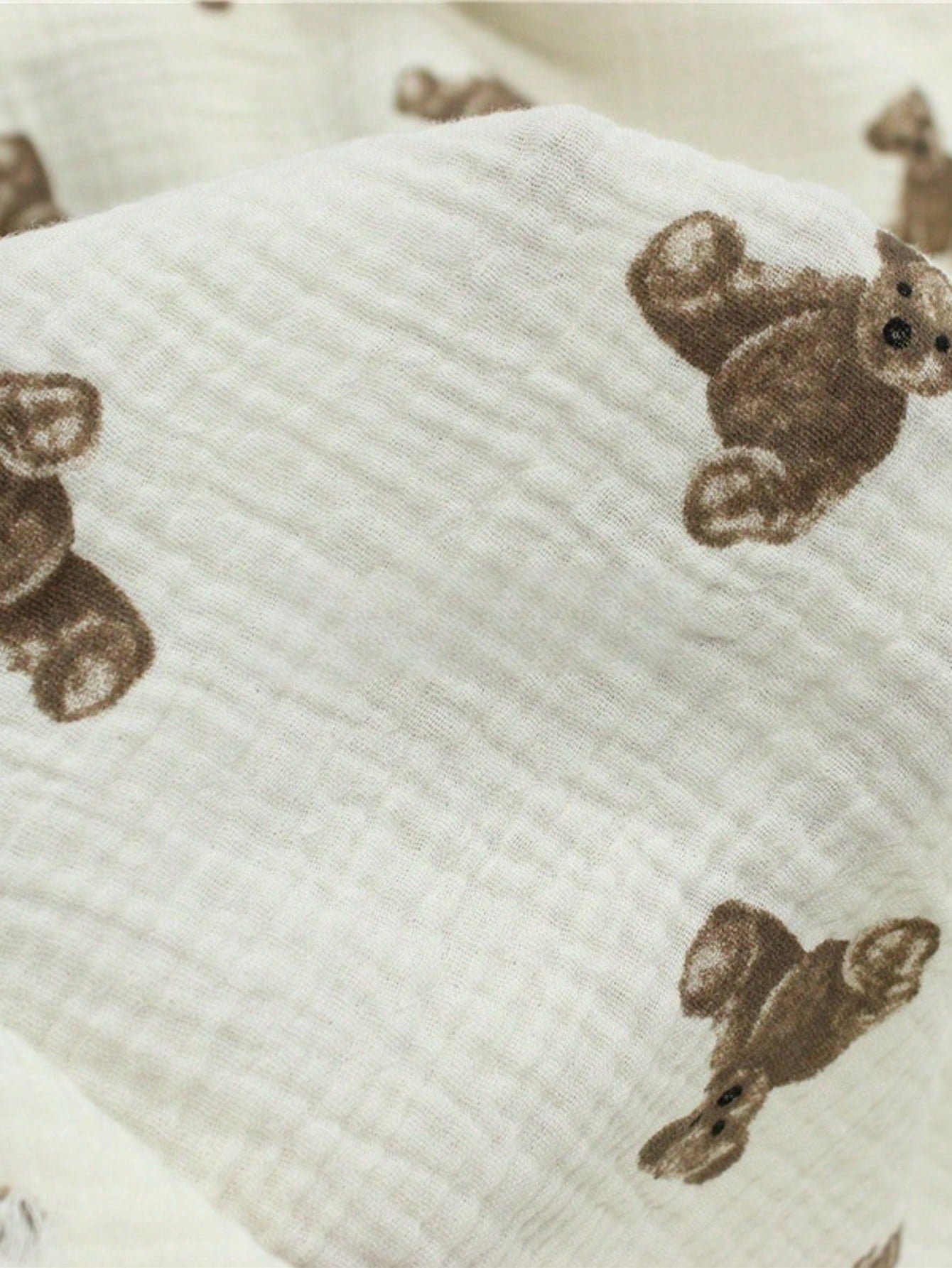 1pc Baby Blanket Cover, Baby Swaddle Blanket, Hospital Swaddle Wrap, Gauze Baby Wrap (Unisex For Boys And Girls), Swaddle Wrap, Baby Wrap, Unisex Newborn Gauze Blanket, Bedding, Baby Bath Towel Set, L