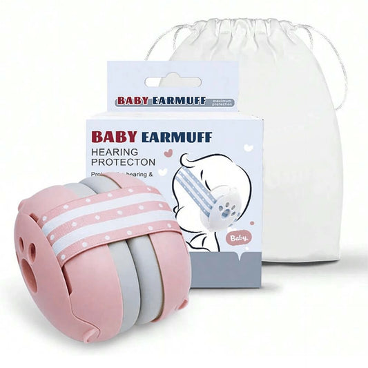 1pc Baby Soundproof Headset Headband Type Noise Reduction Ear Muffs For Sleeping, Outdoor Activities, Flying, Etc.