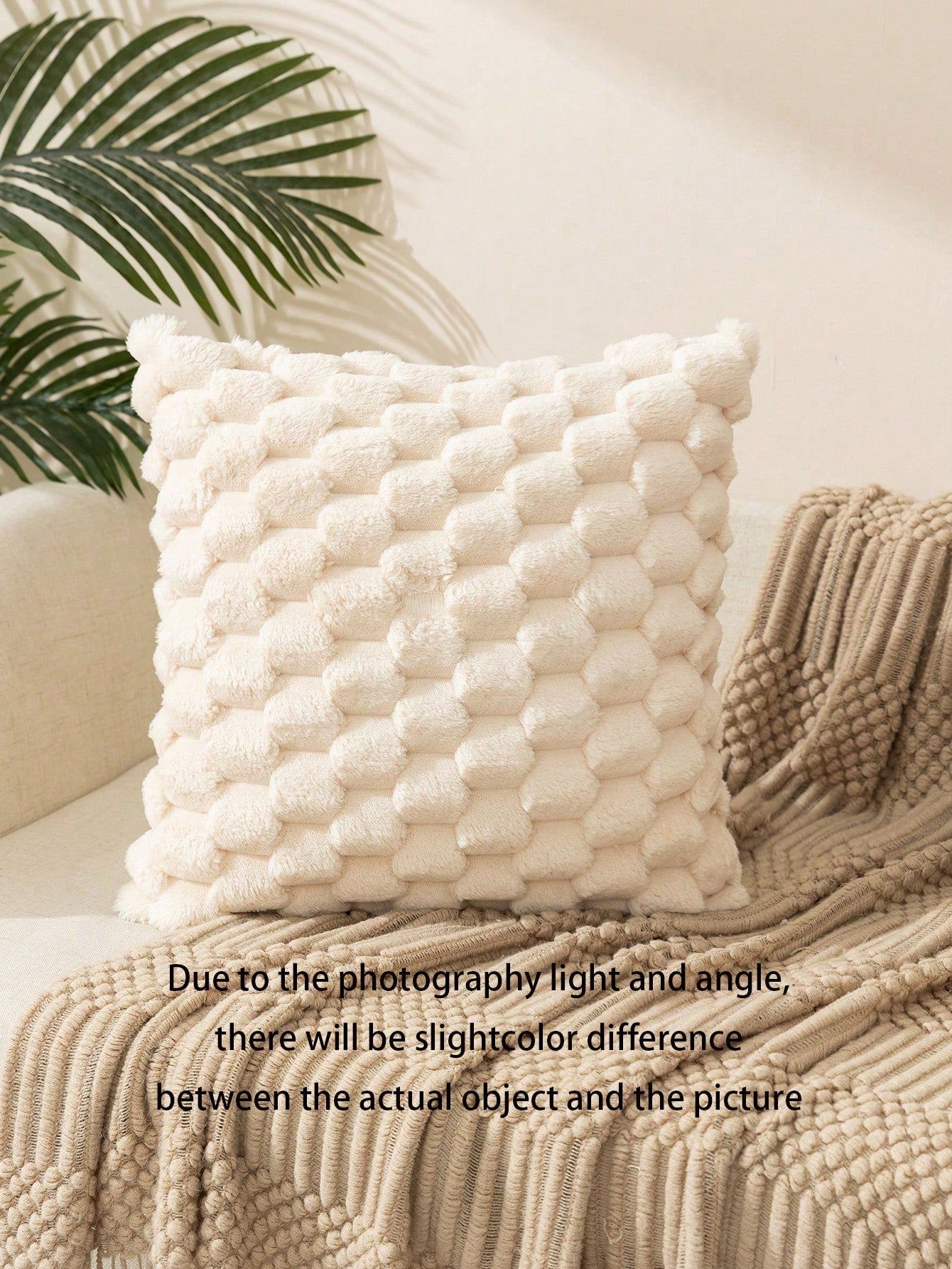 1pc Bohemian Style Turtle Print Plush Pillowcase, Suitable For Living Room, Bedroom And Outdoor Use All Year Round