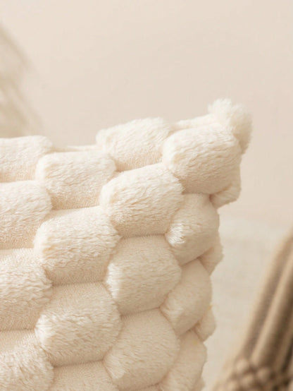 1pc Bohemian Style Turtle Print Plush Pillowcase, Suitable For Living Room, Bedroom And Outdoor Use All Year Round
