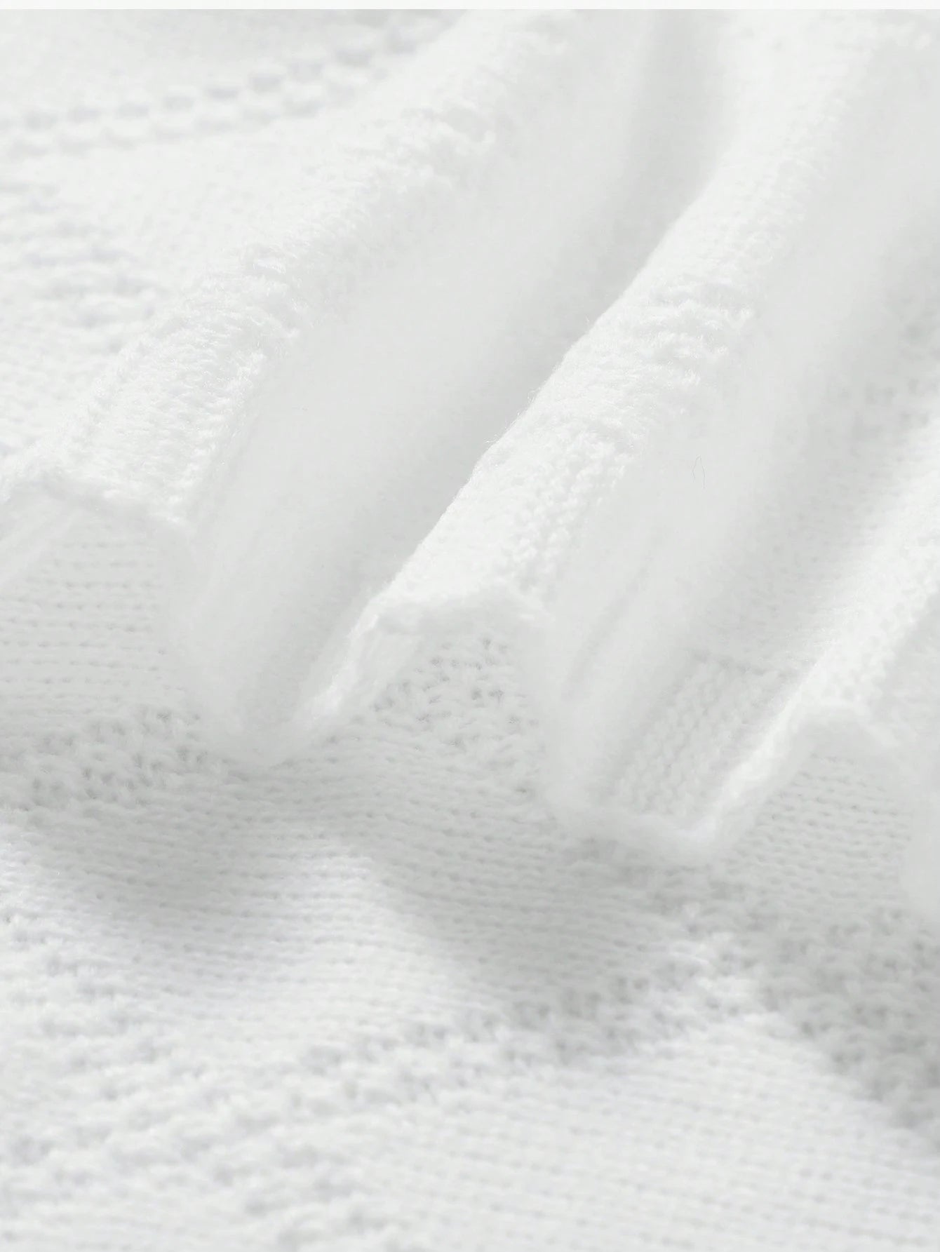 1pc Comfortable & Simple Knitted Baby Blanket, All Season Love Valentine