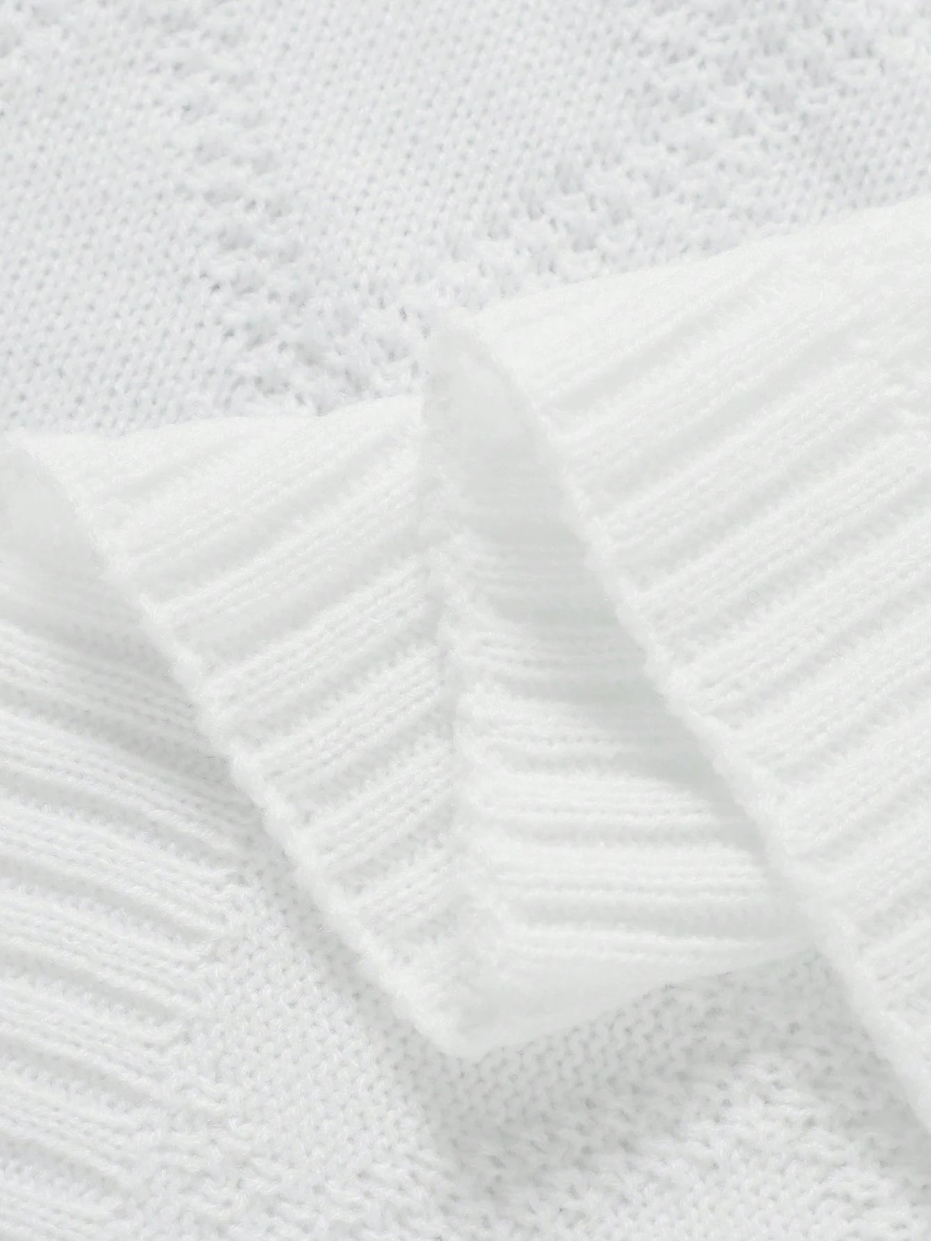 1pc Comfortable & Simple Knitted Baby Blanket, All Season Love Valentine