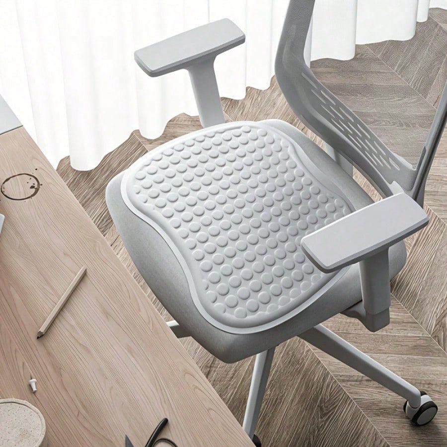 1pc Cooling Seat Cushion, Breathable Summer Seat Pad, Office And Car Seat Cushion For Long Sitting, Home Dining Chair Pad, Breathable Cooling Pad