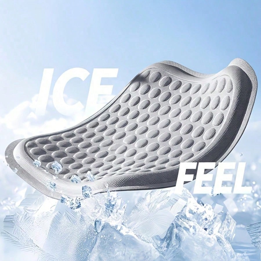 1pc Cooling Seat Cushion, Breathable Summer Seat Pad, Office And Car Seat Cushion For Long Sitting, Home Dining Chair Pad, Breathable Cooling Pad