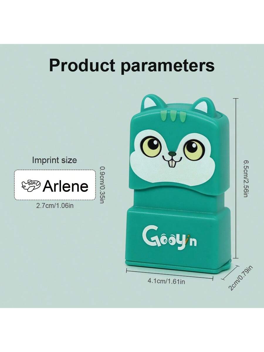 1PC Custom Name Stamp, Custom Name Stamp For Clothing, Custom Name Stamp For Students To Identify Personal Daily Necessities Such As Clothes, Socks, Bed Sheets, Waterproof And Washable Handwritten Sig