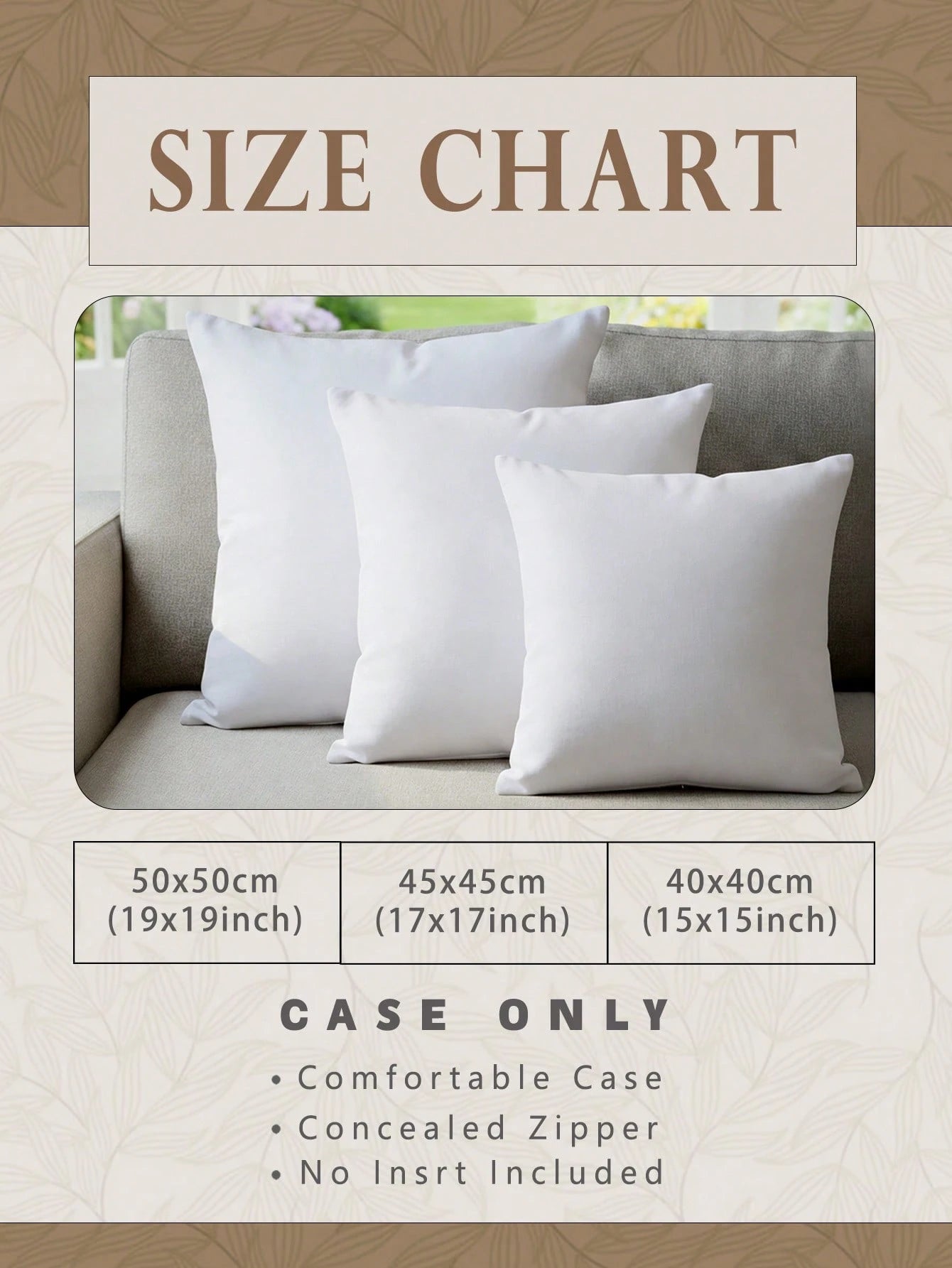 1pc Customizable Personalized Text Print Double-Sided Pillow Case, Printed Pillow Case, Vintage Elegant Pillow Case, Patterned Pillow Case, Suitable For Holiday Gifts, DIY Patterned Pillow Case, For F