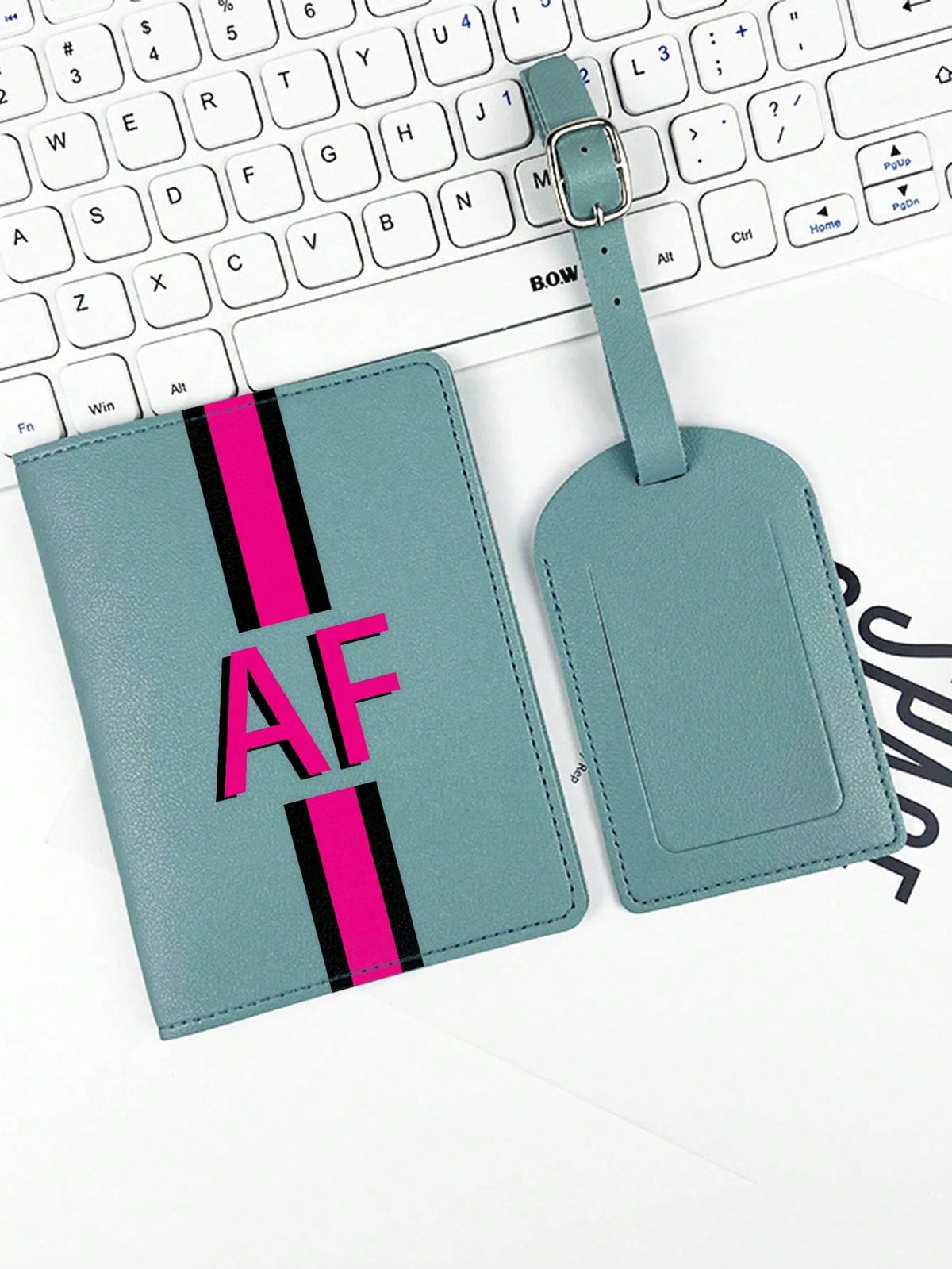1pc Customized Luggage Tag, Thick PU Leather Boarding Pass Luggage Tag, Metal Buckle, Customizable Text. Suitable For Daily Use, Valentine's Day Gift, Travel Gift, Anniversary Gift, Gift For Friends
