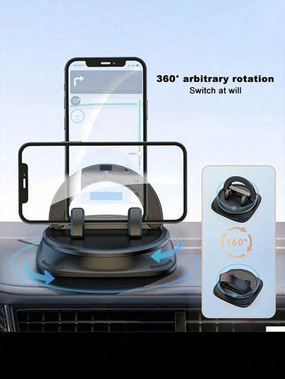 1pc Dashboard Navigation Mount, Dedicated Car Phone Holder, Premium Anti-Slip Pad Universal Fixed