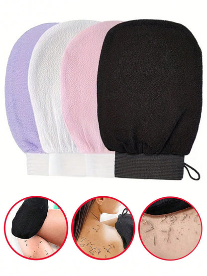 1pc Deep Exfoliating Gloves, Smooth & Radiant- Body Scrub Bath & Shower- Cleans Dead Skin Dry- Gentle Yet Effective Exfoliating Gloves, Korean Exfoliating Gloves, Clearly Removes Dead Skin, Ideal F