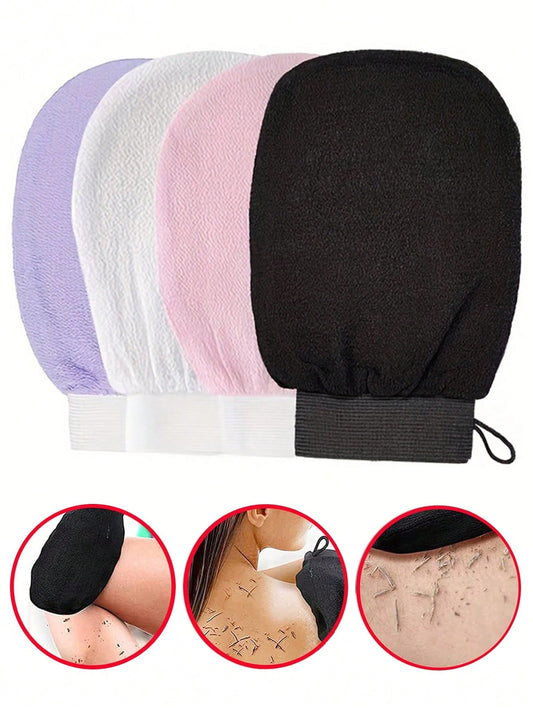1pc Deep Exfoliating Gloves, Smooth & Radiant- Body Scrub Bath & Shower- Cleans Dead Skin Dry- Gentle Yet Effective Exfoliating Gloves, Korean Exfoliating Gloves, Clearly Removes Dead Skin, Ideal F