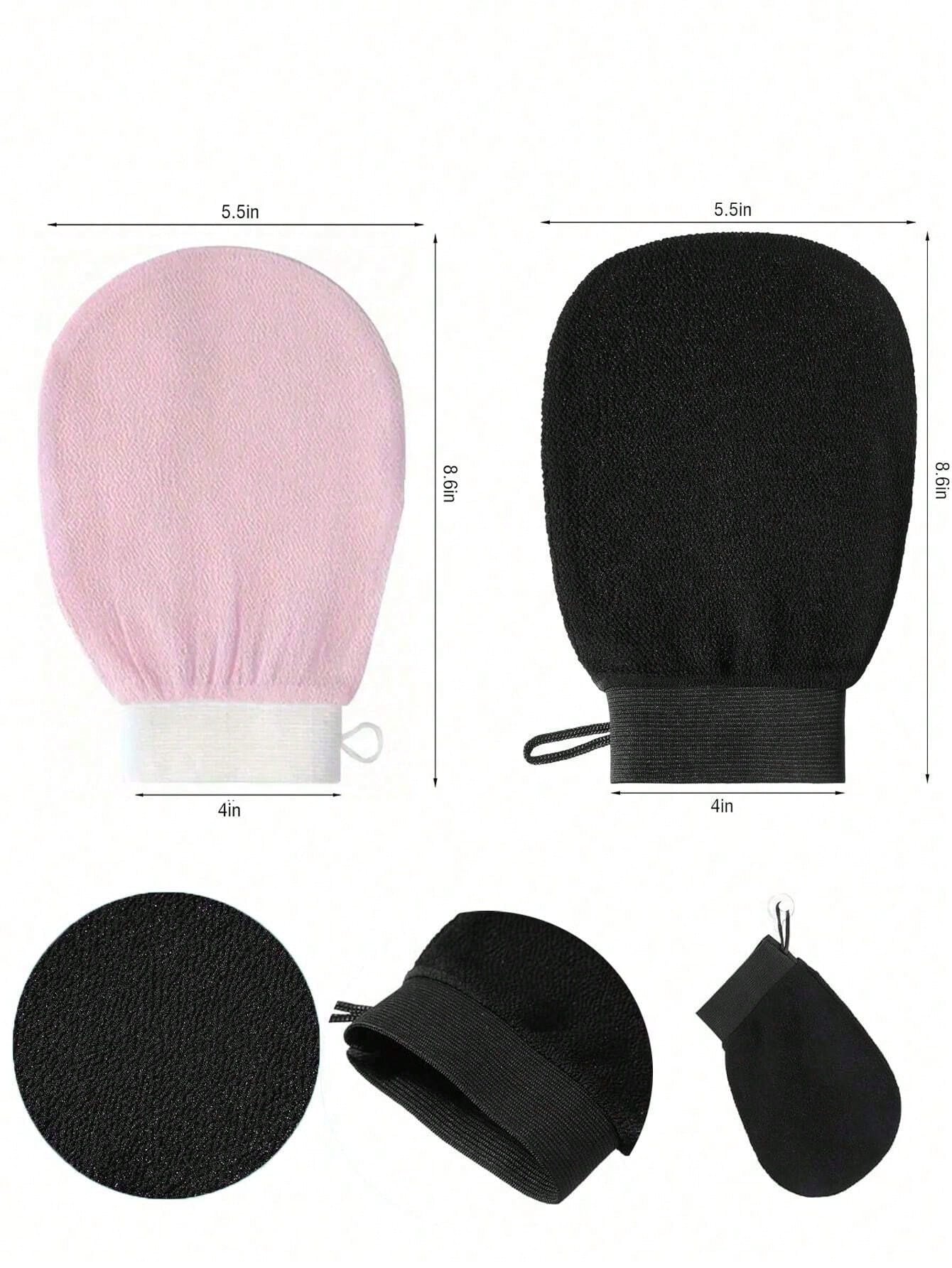 1pc Deep Exfoliating Gloves, Smooth & Radiant- Body Scrub Bath & Shower- Cleans Dead Skin Dry- Gentle Yet Effective Exfoliating Gloves, Korean Exfoliating Gloves, Clearly Removes Dead Skin, Ideal F