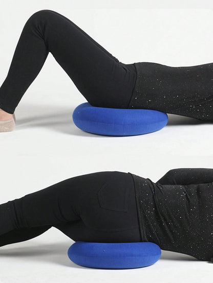 1pc Donut Pillow, Tailbone Inflatable Donut Cushion, Pillow Seat Cushion For Home Office Chair Wheelchair Car,With Inflation Cylinder