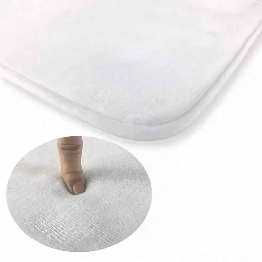 1pc, Door Mat Protector, Made Of Flannel Material, Non-Slip, Laundry Room Pattern Non-Slip Door Mat, Corridor Kitchen Bathroom Balcony Mat, Bathroom Mat Outdoor Rug, Home Indoor And Outdoor Decorative