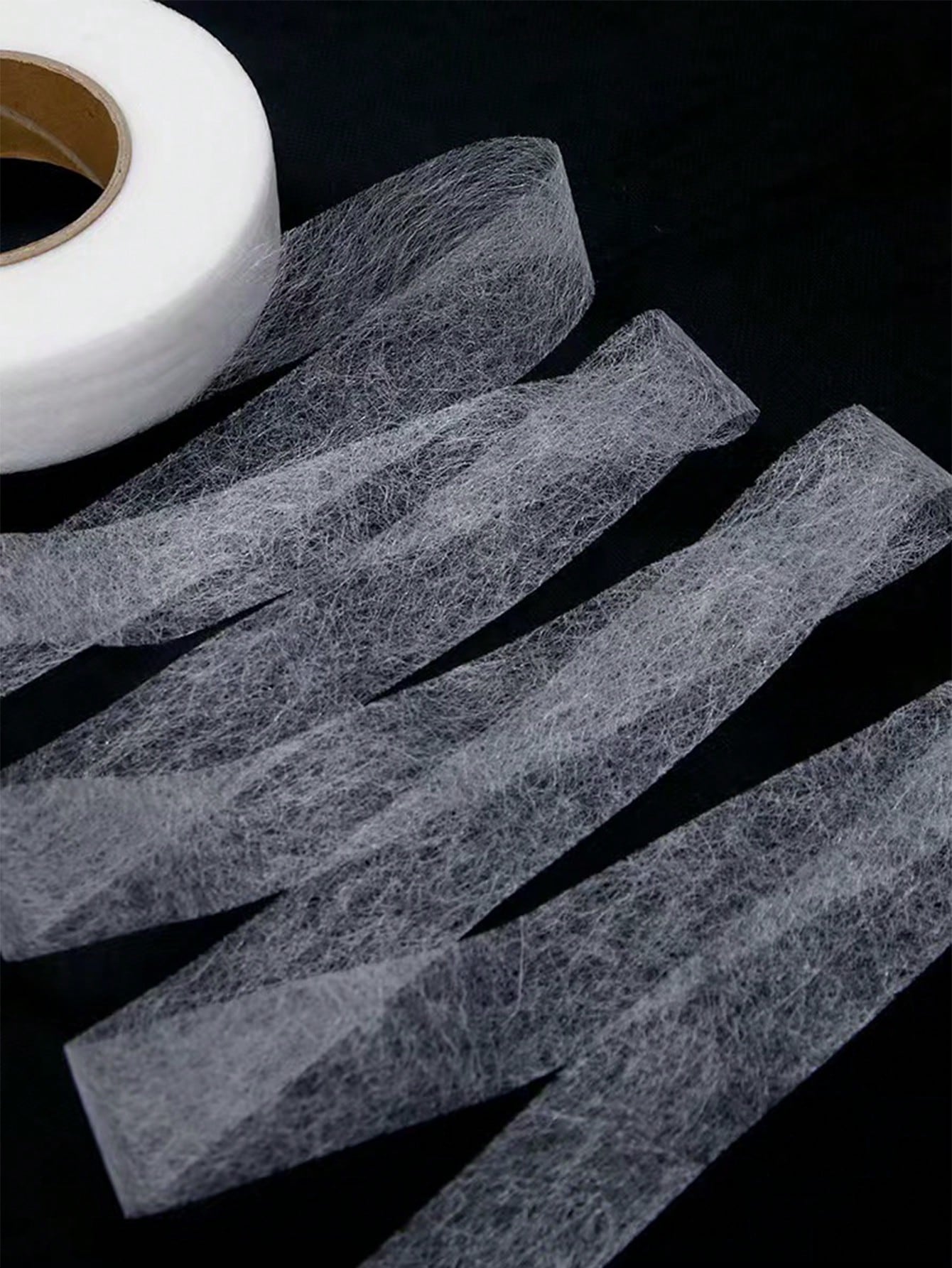 1pc Double-Sided Iron-On Hemming Tape, Strong Adhesive Heat Bonding Tape, Iron-On Fusible Web For Clothing Alterations, Pants, Jeans, Skirts