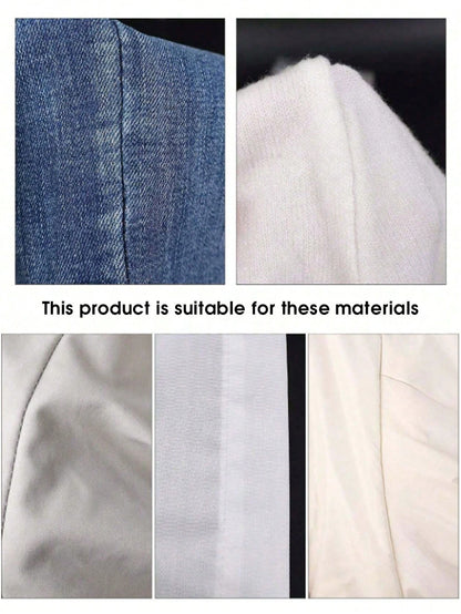 1pc Double-Sided Iron-On Hemming Tape, Strong Adhesive Heat Bonding Tape, Iron-On Fusible Web For Clothing Alterations, Pants, Jeans, Skirts