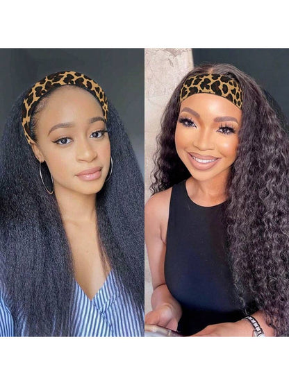 1PC Elastic Bands For Wig Edges Edge Laying Band Adjustable Edge Wrap To Lay Edges Lace Melting Band Leopard Print Pattern Wig Band For Edges Comfortable Elastic Band For Lace Frontal Melt