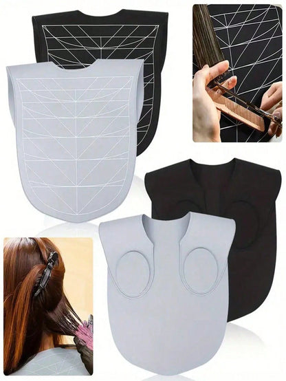 1pc Extra Large Silicone Haircutting Cape, Anti-Hair Breakage Neck Guard, Hair Perming Shoulder Pad, Hairdressing Tool (Suitable For Halloween, Costume Party, Holiday Cosplay, Trick Or Treat Events)