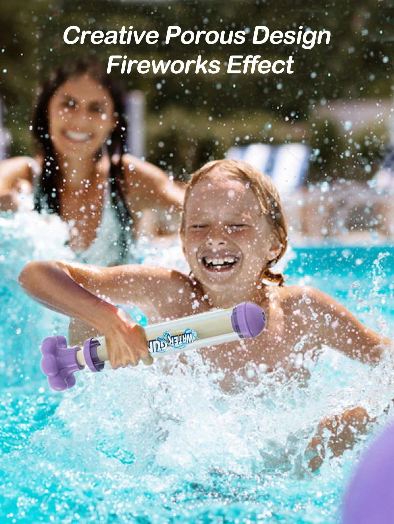1pc Firework Water Gun, Children's Toy, Large Capacity Pump-Type Water Blaster, Ideal For Beach, Backyard, Garden, Pool, Outdoor Activities, Parties, Water Play, Portable, Party Game, Kids Water Play