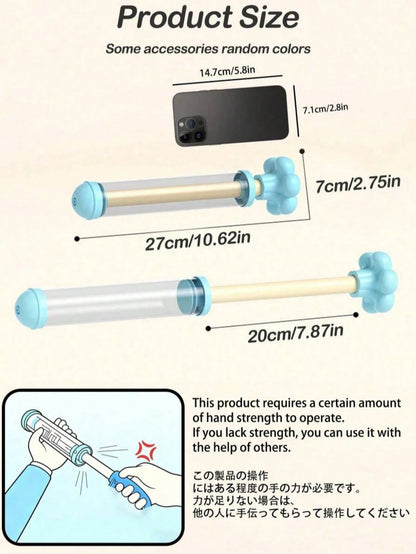 1pc Firework Water Gun, Children's Toy, Large Capacity Pump-Type Water Blaster, Ideal For Beach, Backyard, Garden, Pool, Outdoor Activities, Parties, Water Play, Portable, Party Game, Kids Water Play