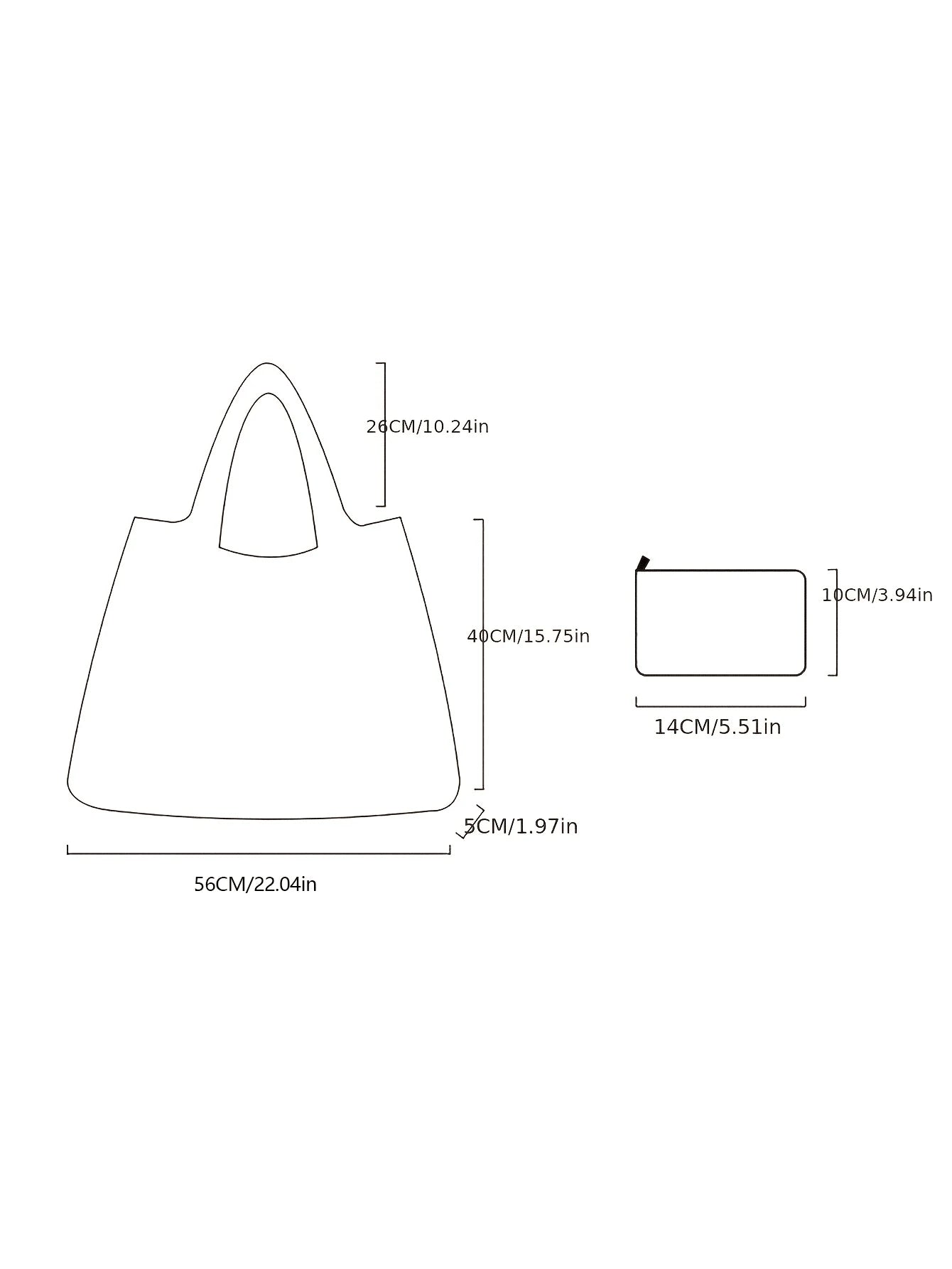 1pc Foldable Large Capacity Tote Bag For Women, Minimalist Design, Versatile For Commuting, Travel, Shopping, Convenient Open-Close, Multi-Functional For Various Occasions, Classic, & Comfortable, Eas
