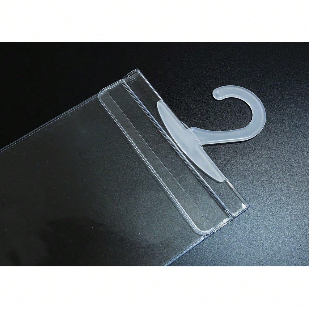 1PC Handicap Placard Holder For Auto, Ultra Transparent Handicapped Placard Holder, Handicap Parking Sign Holder With Large Hanger