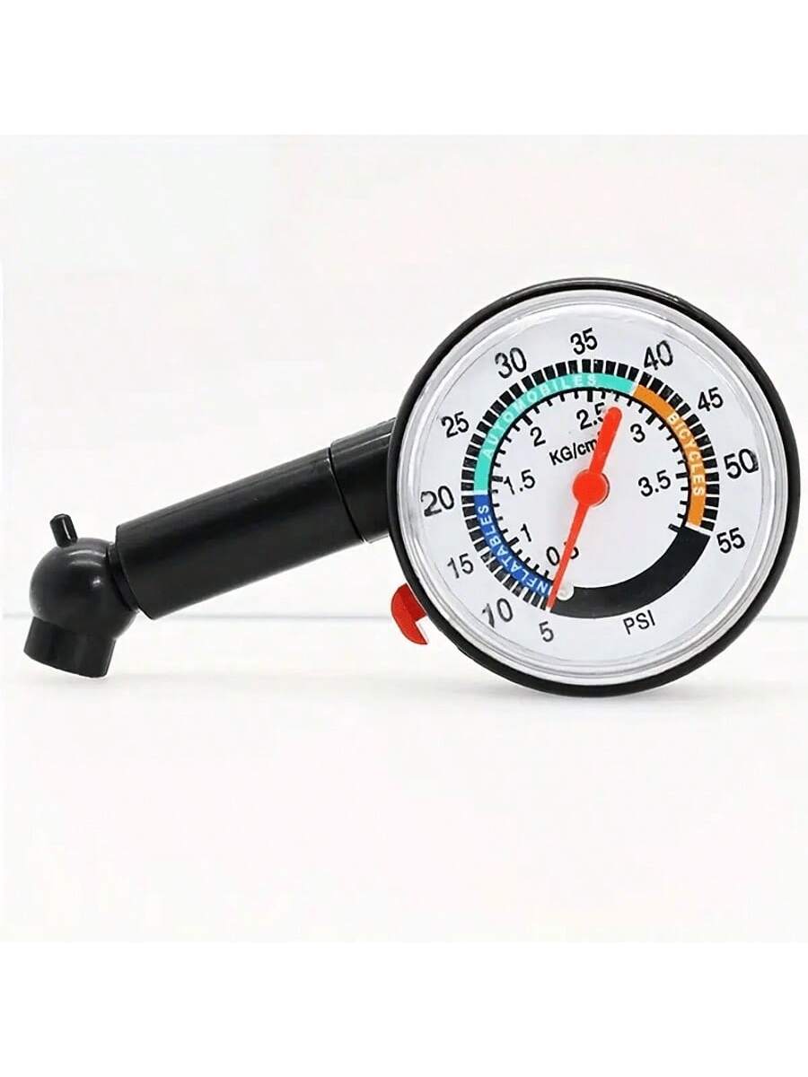 1pc High Precision Multifunctional Car Tire Pressure Gauge- Mechanical Air Pressure Meter For Emergency Detection