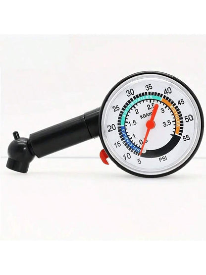 1pc High Precision Multifunctional Car Tire Pressure Gauge- Mechanical Air Pressure Meter For Emergency Detection
