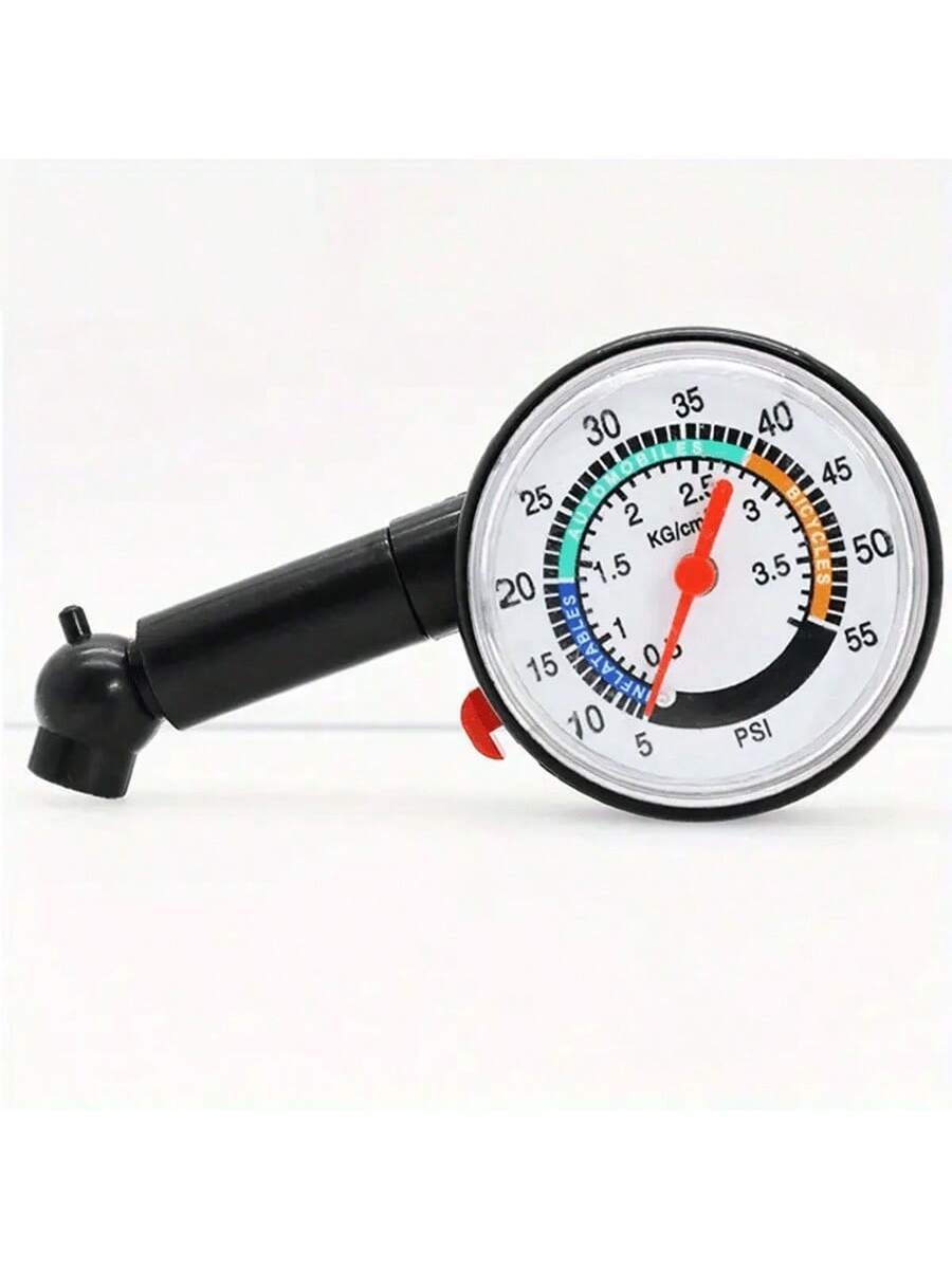1pc High Precision Multifunctional Car Tire Pressure Gauge- Mechanical Air Pressure Meter For Emergency Detection