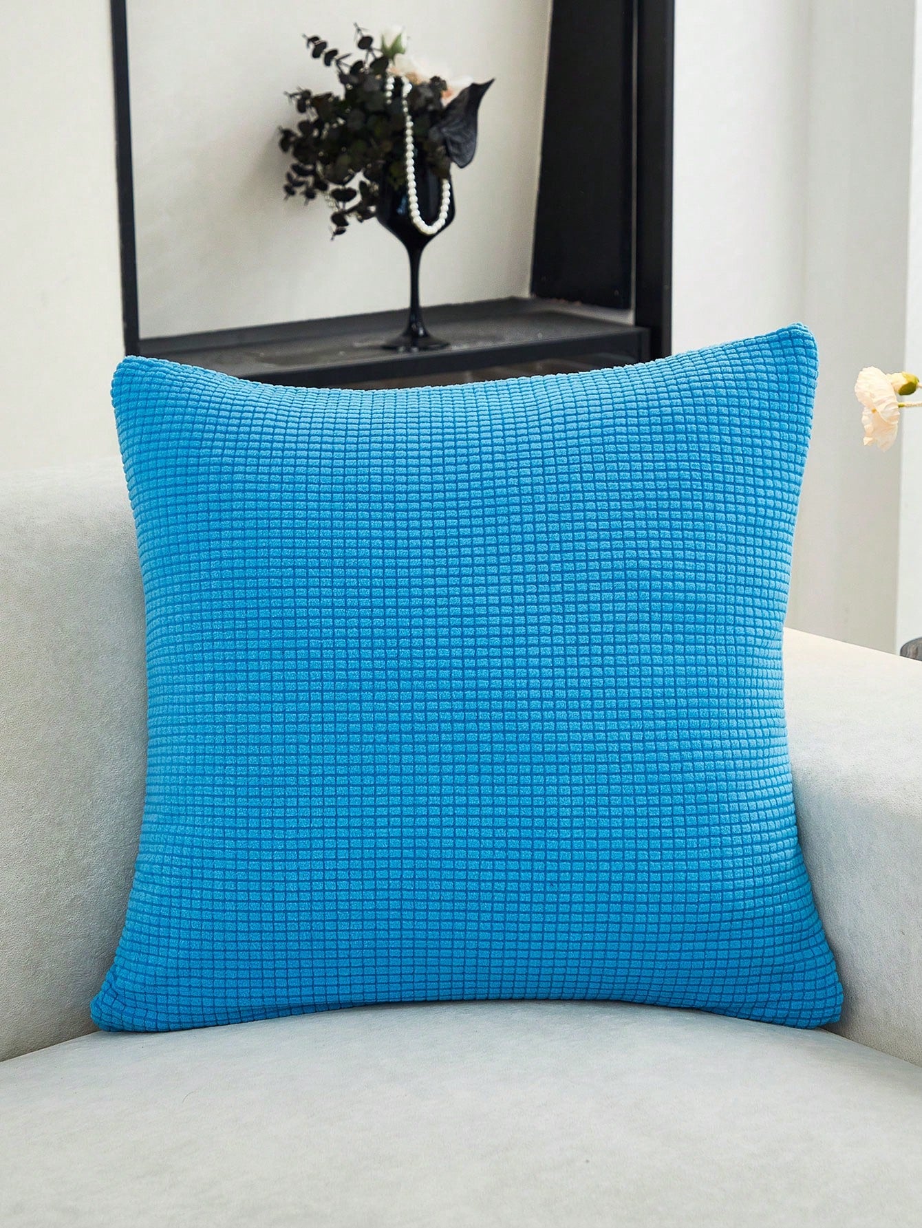 1PC Jacquard Pillowcase Sofa Pillow Covers Home Decoration Cushion Protective Cover