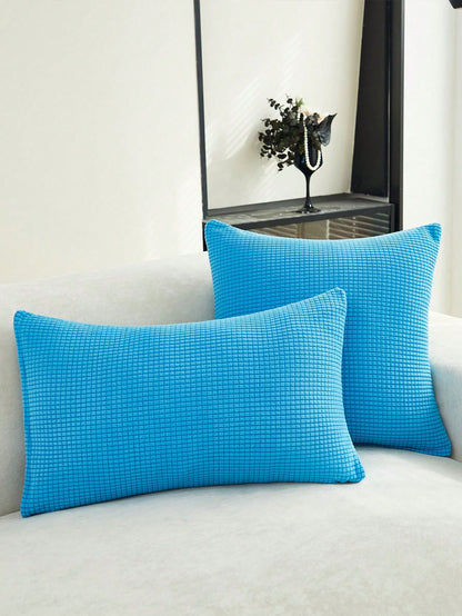 1PC Jacquard Pillowcase Sofa Pillow Covers Home Decoration Cushion Protective Cover