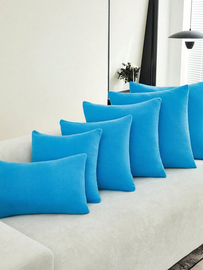 1PC Jacquard Pillowcase Sofa Pillow Covers Home Decoration Cushion Protective Cover