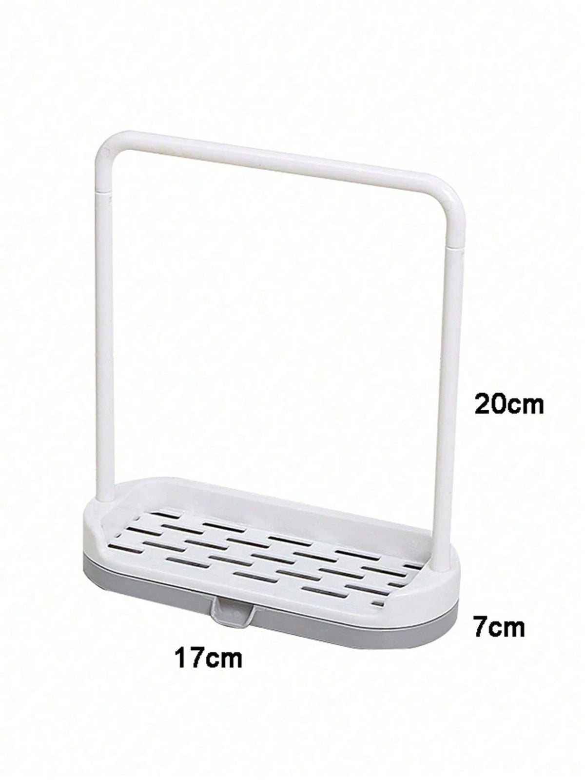 1pc Kitchen Sink Caddy Organizer Rack, Suitable For Storing Sponges, Cloths, Brushes, Scourers And Other Items, Kitchen Storage And Organization, Shelf And Holder