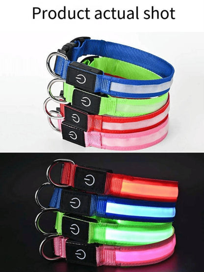 1pc LED Multi-Color Luminous Necklace, 13 Lighting Modes/Chasing Rainbow Mode/Type-C Charging