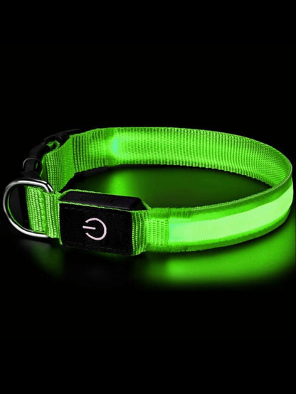 1pc LED Multi-Color Luminous Necklace, 13 Lighting Modes/Chasing Rainbow Mode/Type-C Charging
