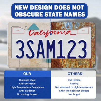 1pc License Plate Frame, Fun And Stylish License Plate Holder, Unisex Vehicle License Plate Cover, Black Car Decoration With Japanese Aesthetic And Cultural Design, Used For Front And Rear License Pla