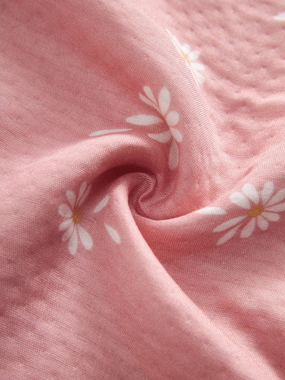 1pc Lightweight Hooded Baby Bath Towel, Cute Print, Soft & Skin-Friendly, Suitable For All Seasons, For Infants And Toddlers