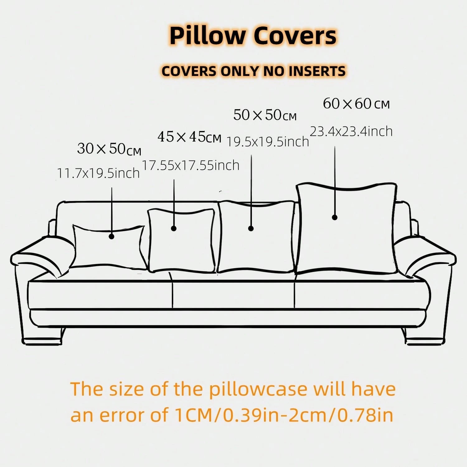 1PC Linen Throw Pillow Covers, Boho Textured Pillow Case,,Beige With White & Navy Blue Stitch Yarn Dyed Stripe Cushion Cover For Sofa Couch Living Room(Cover ONLY)