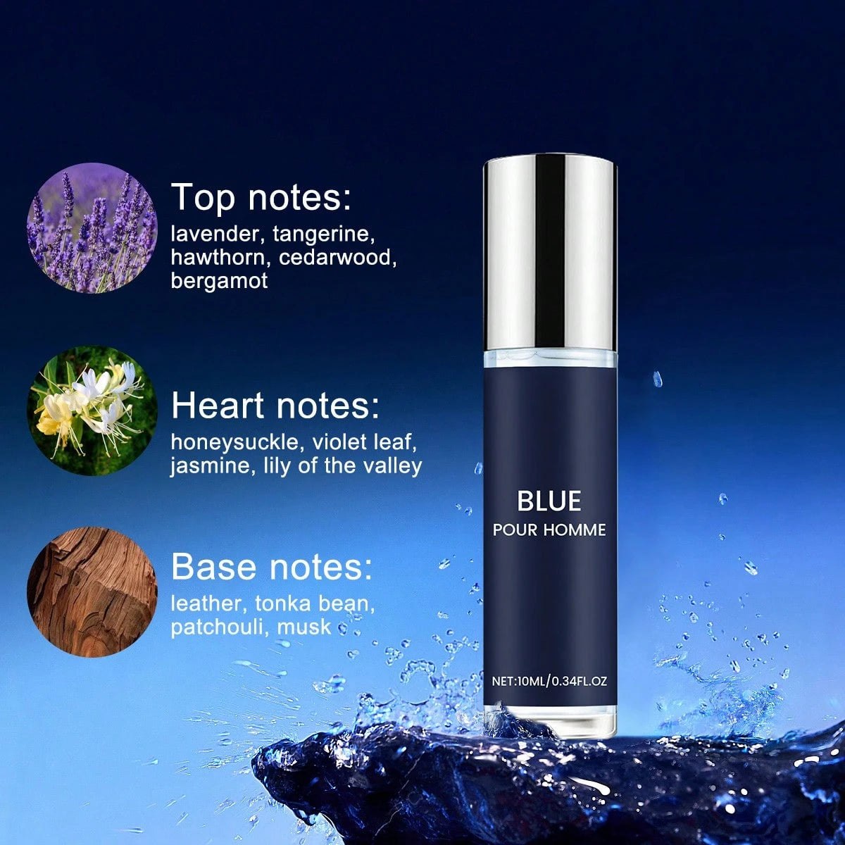 1pc Men's Pheromone Cologne Roll-On Fragrance, High Concentration Woody Scent, Long-Lasting, Suitable For Dating, Commuting, And Valentine's Day Gift