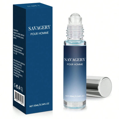 1pc Men's Pheromone Cologne Roll-On Fragrance, High Concentration Woody Scent, Long-Lasting, Suitable For Dating, Commuting, And Valentine's Day Gift