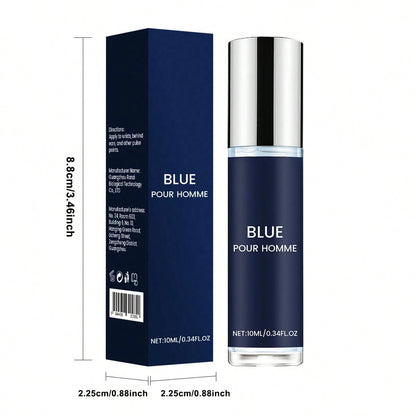 1pc Men's Pheromone Cologne Roll-On Fragrance, High Concentration Woody Scent, Long-Lasting, Suitable For Dating, Commuting, And Valentine's Day Gift
