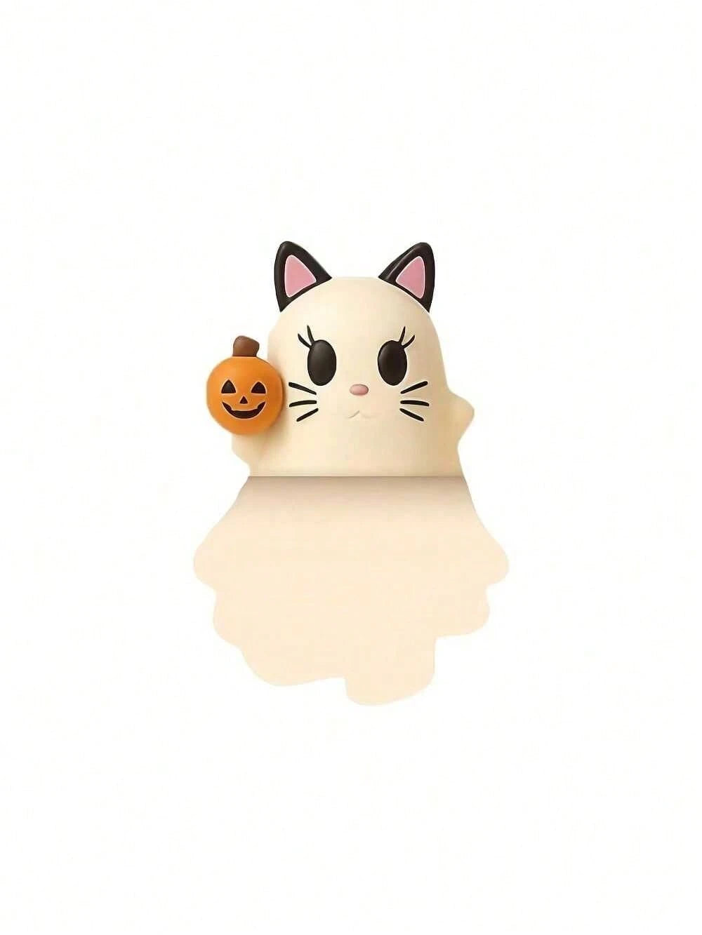 1pc Minimalist Cute Halloween Ghostees Phone Decoration Peel-And-Stick Design Durable Universal Fit Fun Desktop Accessory For All Phones Men Women Teens Mother's Day 2026 Gift For Mom