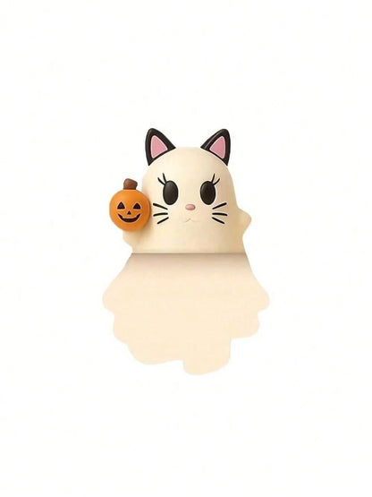 1pc Minimalist Cute Halloween Ghostees Phone Decoration Peel-And-Stick Design Durable Universal Fit Fun Desktop Accessory For All Phones Men Women Teens Mother's Day 2026 Gift For Mom