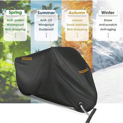 1pc Motorcycle Cover Waterproof Outdoor Scooter UV Protector Dust Rain Cover For Vespa LX LXV Sprint GTS GTV 50 150 250 300 300ie