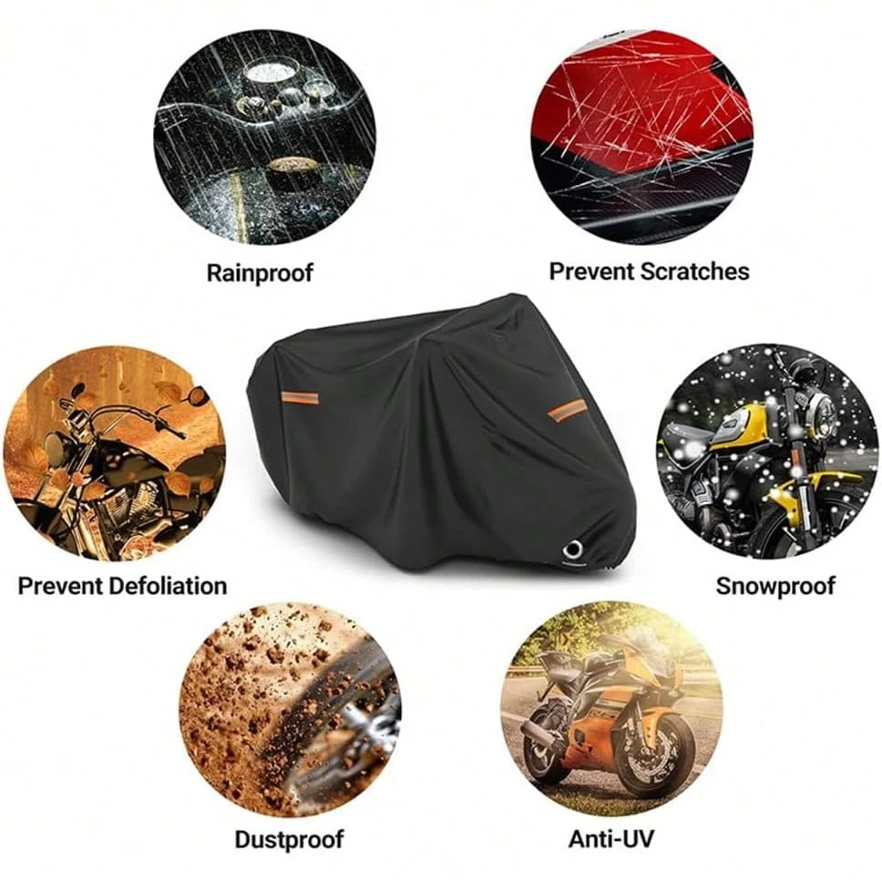 1pc Motorcycle Cover Waterproof Outdoor Scooter UV Protector Dust Rain Cover For Vespa LX LXV Sprint GTS GTV 50 150 250 300 300ie