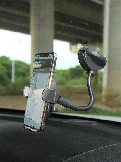 1pc Multifunctional Car Dashboard Mount, Car Suction Cup Holder, Car Phone Holder, Navigation Mount, Rotatable, With Suction Cup, Suitable For Car, Smartphone, Compact Design, Adjustable Angle, Car Ac