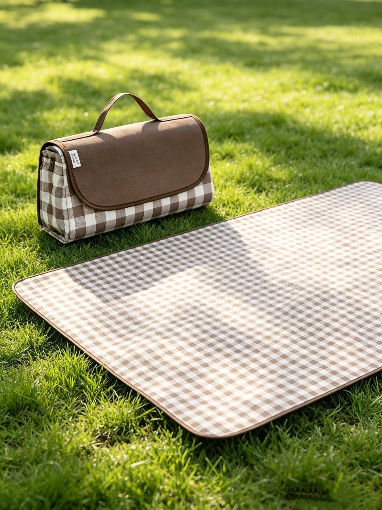 1pc Oxford Cloth Picnic Mat For Outdoor Camping, Beach, Moisture-Proof, Waterproof, Dust-Proof, Scratch-Resistant, And Easy To Clean., Picnic Blanket