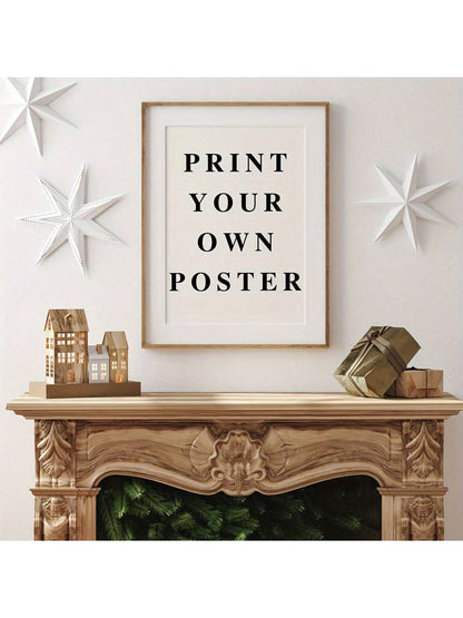 1pc Personalized Canvas Printing For Family Photos- Ideal Gift For Weddings, Anniversaries, And Home Decor, Optional Frame,Warm Ambience,Forever Love, Mother's Day Gift, Room Decor, Aesthetic Home
