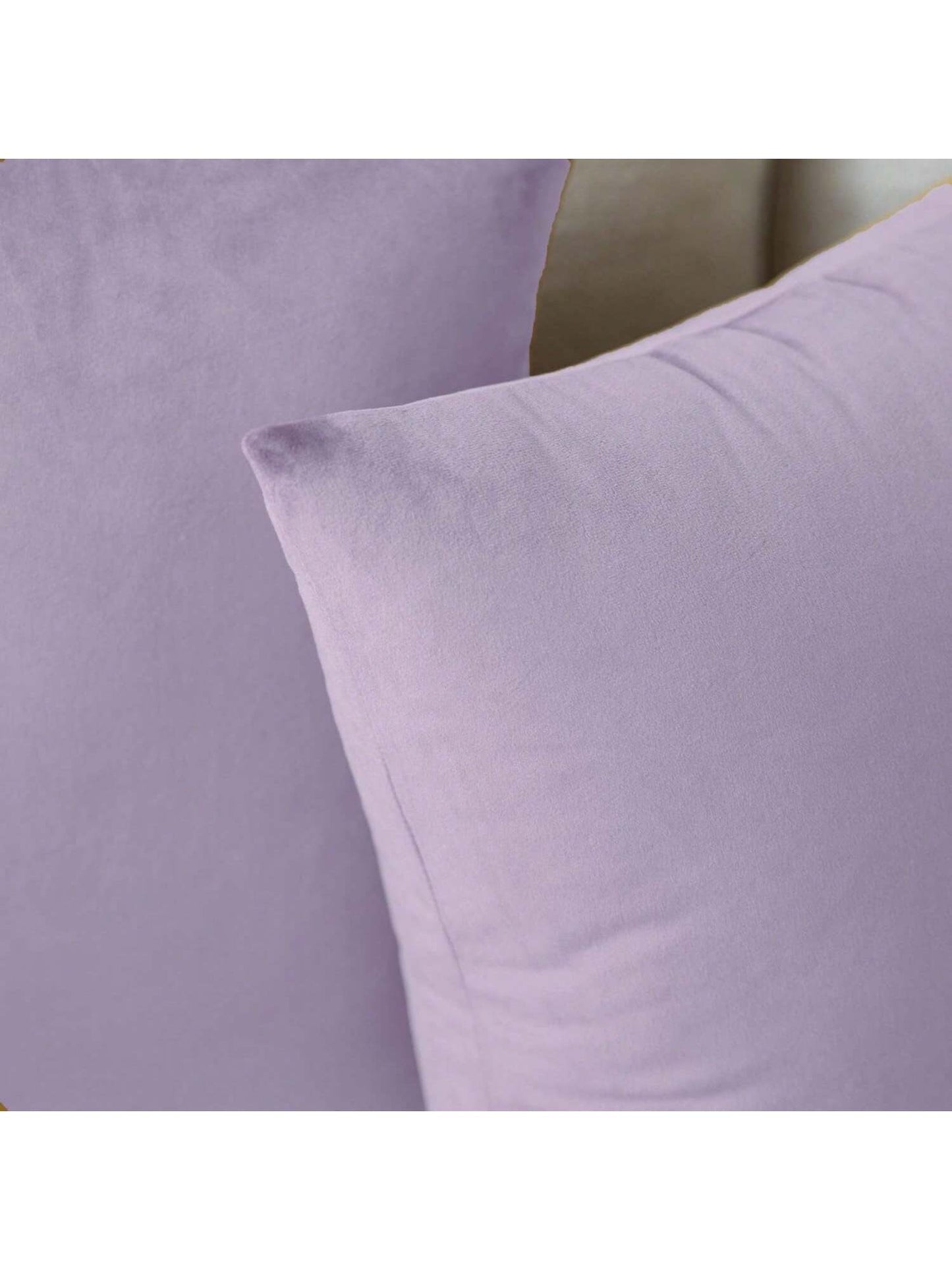 1pc Plain Cushion Cover Without Filler, Striped Velvet Square Pillowcase For Sofa, Home Decor