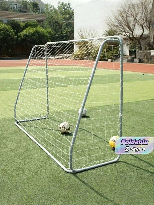 1pc Portable Foldable Soccer Training Net. Quick Setup, No Assembly Required. This Durable Portable Goal Net Is Great For Outdoor Practice, Team Training, And Adult Use. The Product Is Just The Net, E