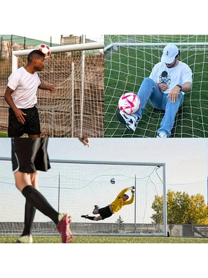 1pc Portable Foldable Soccer Training Net. Quick Setup, No Assembly Required. This Durable Portable Goal Net Is Great For Outdoor Practice, Team Training, And Adult Use. The Product Is Just The Net, E